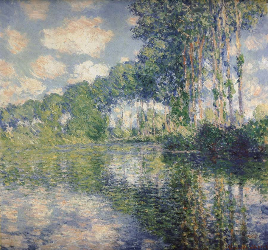 Poplars on the Banks of the River Epte